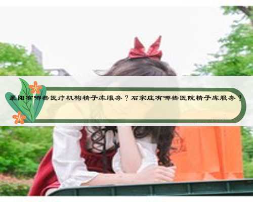 襄阳有哪些医疗机构精子库服务?石家庄有哪些医院精子库服务?