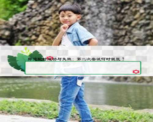 卵泡配对成功与失败:第二次尝试何时就医?