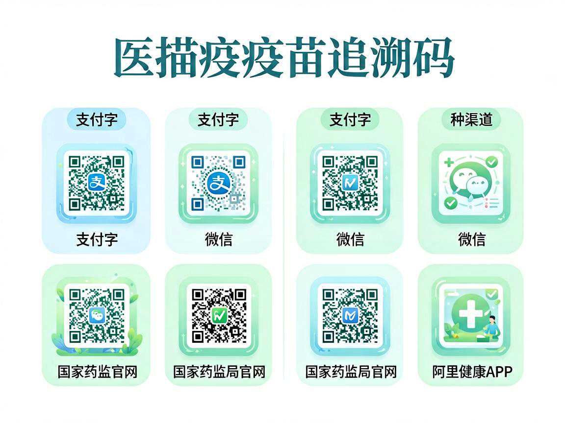 扫描疫苗追溯码4种渠道对比:支付宝、微信、国家药监局官网、阿里健康APP